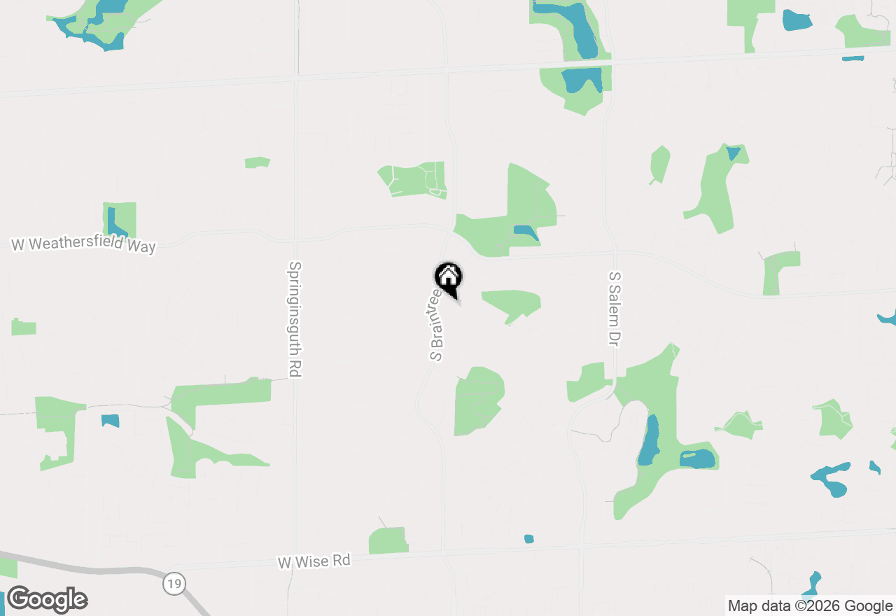 Map of 532 Cambridge Drive, Schaumburg, IL 60193