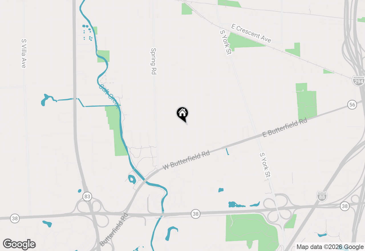 Map of 913 S Mitchell Avenue, Elmhurst, IL 60126