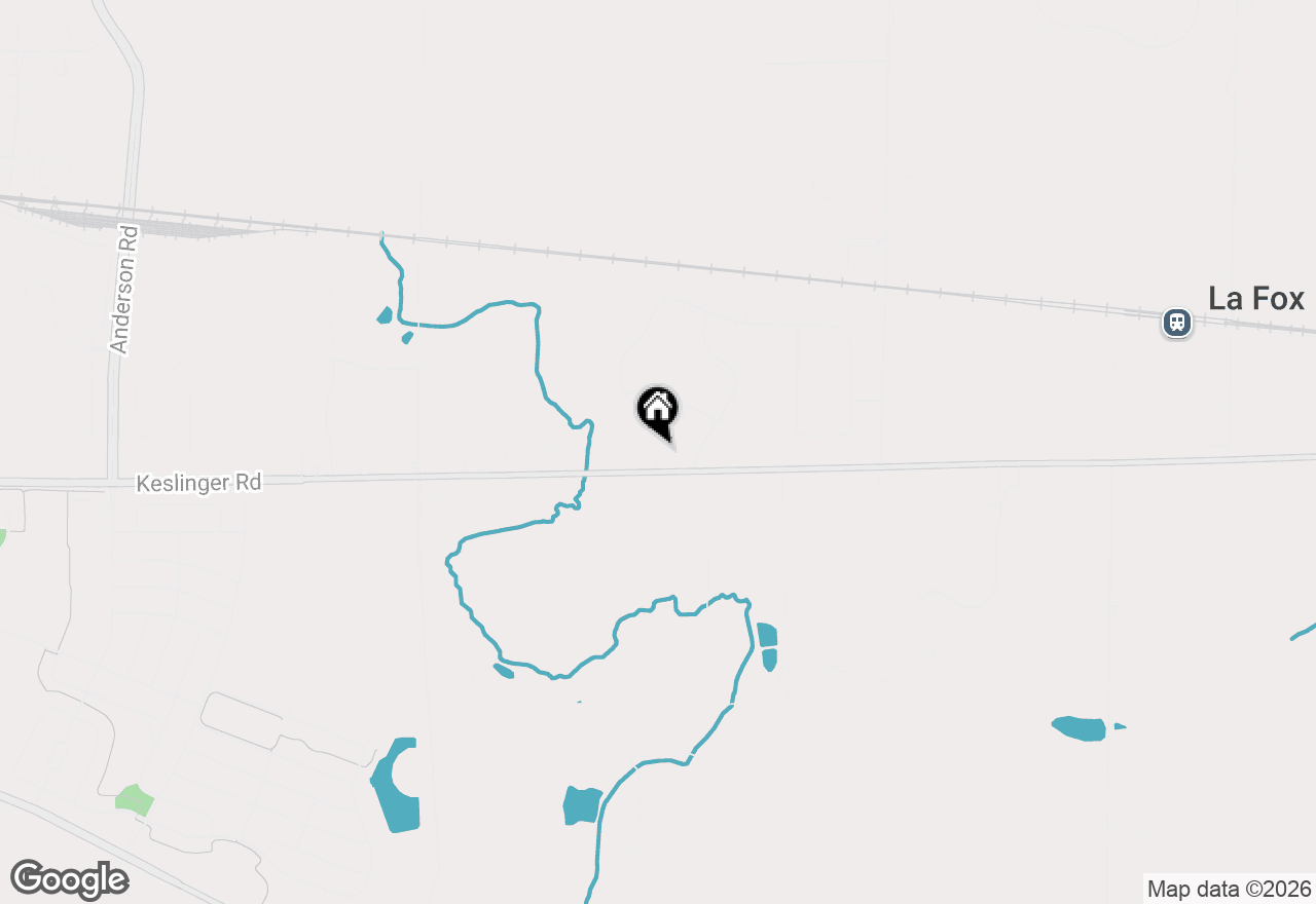 Map of 42W050 Keslinger Road, Elburn, IL 60119