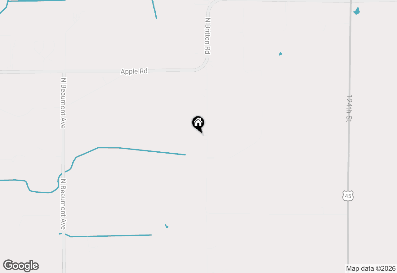 Map of 3522 N Britton Rd, Union Grove, WI 53182