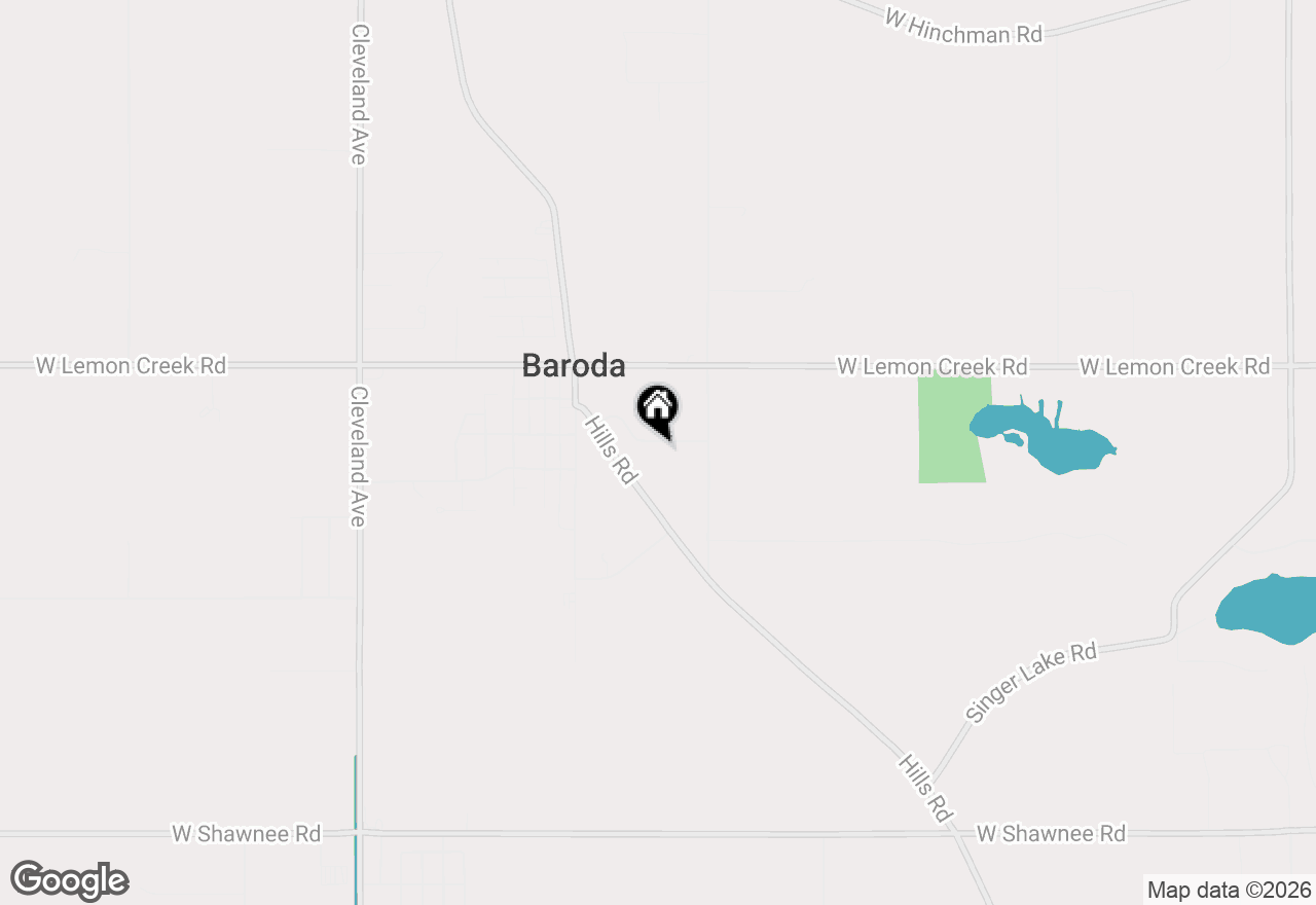 Map of 1134 Sonoma Court, Baroda, MI 49101