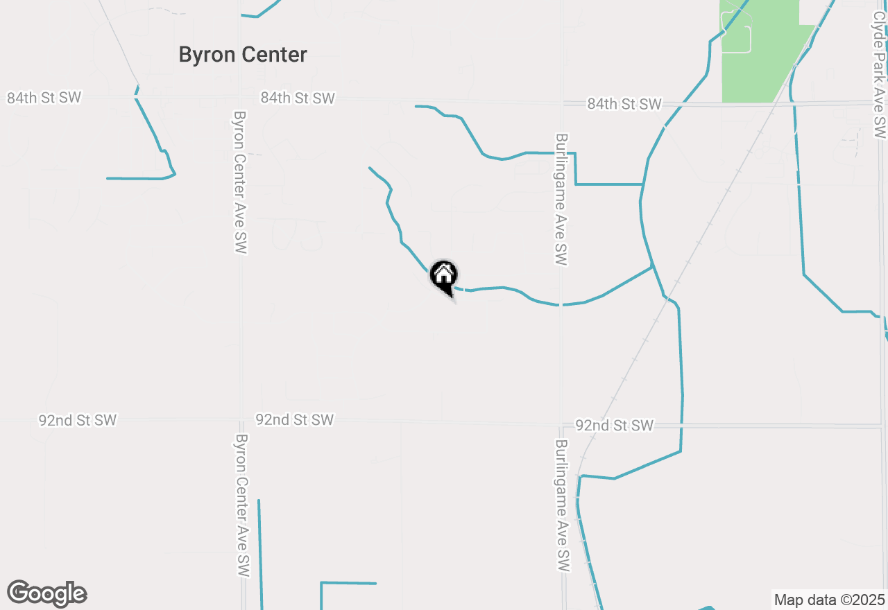Map of 1824 Restoration Drive Sw, Byron Center, MI 49315