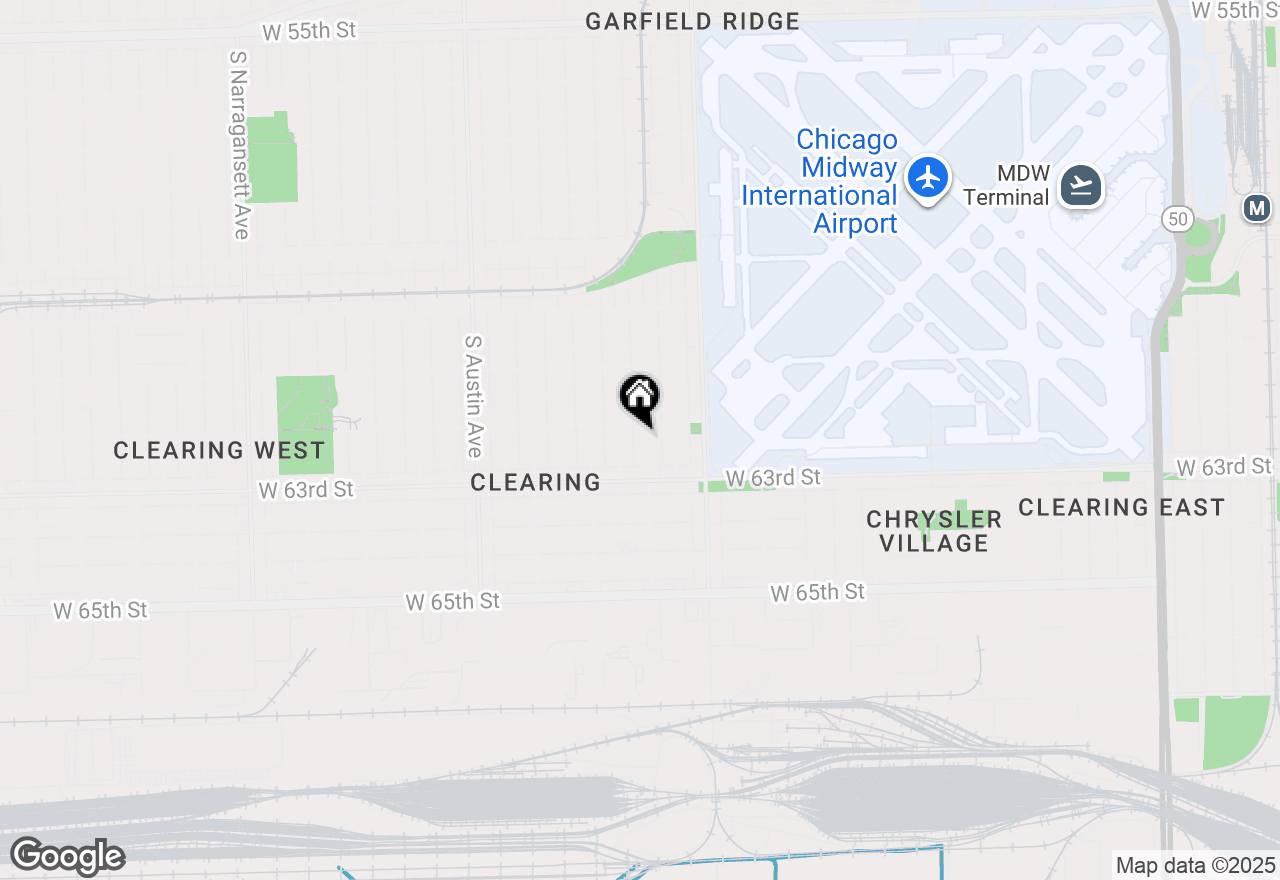 Map of 6212 S Major Avenue, Chicago, IL 60638