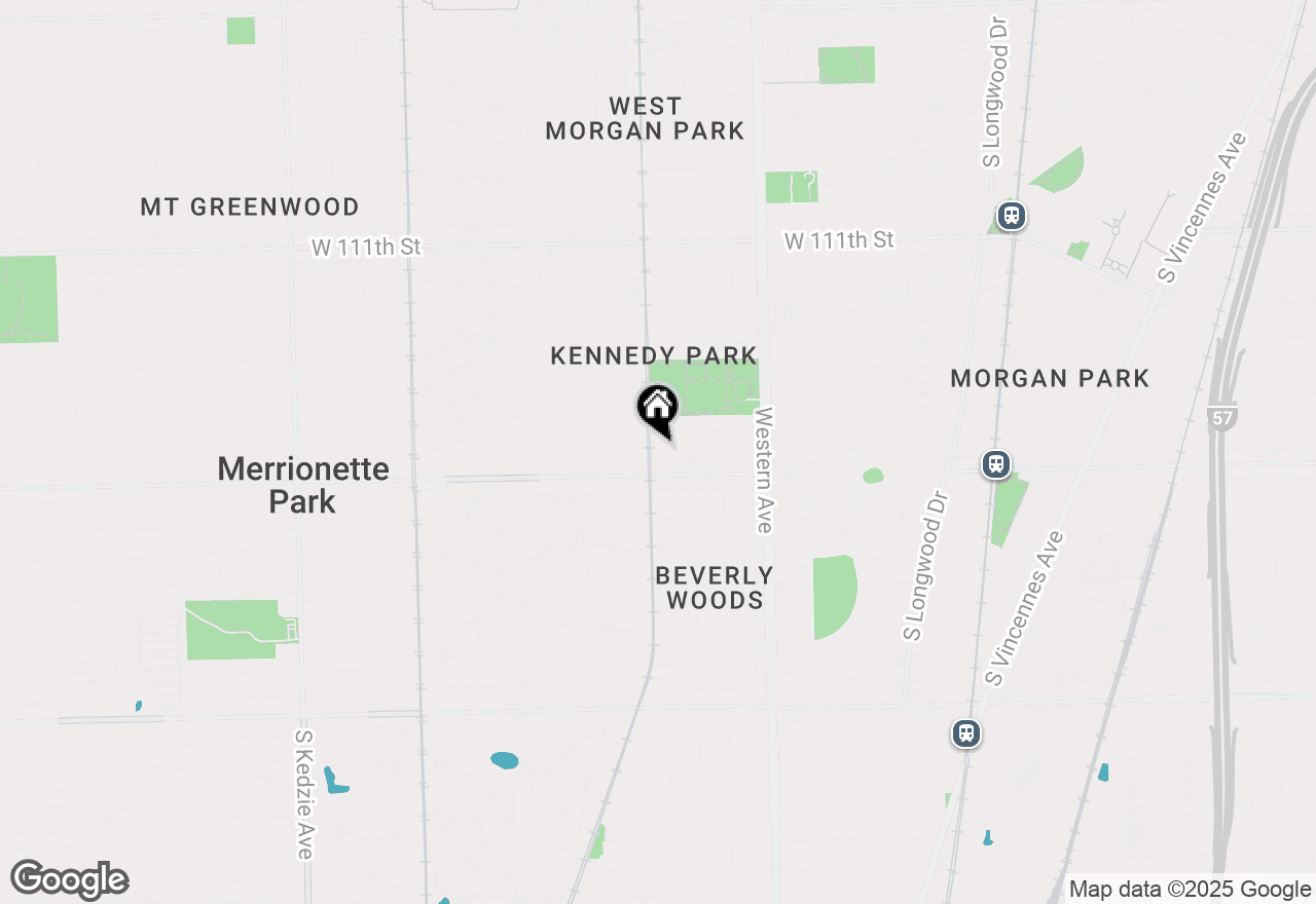 Map of 11435 S Rockwell Street, Chicago, IL 60655