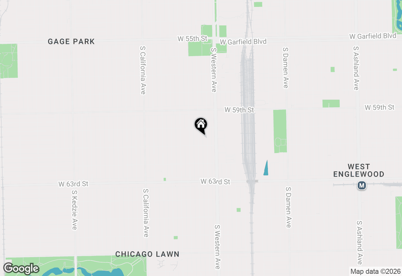 Map of 6035 S Campbell Avenue, Chicago, IL 60629