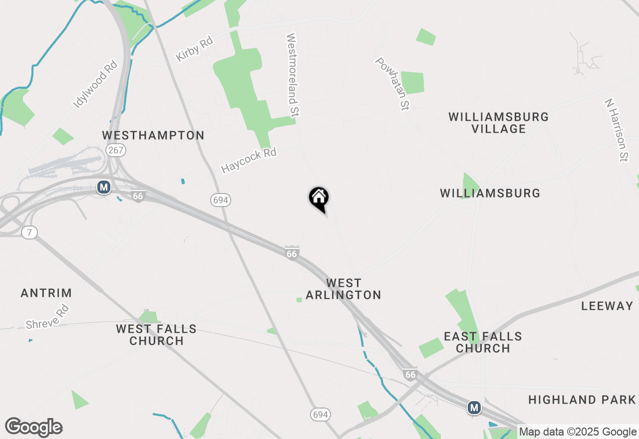 Map of 2234 Whitcomb Place, Falls Church, VA 22046