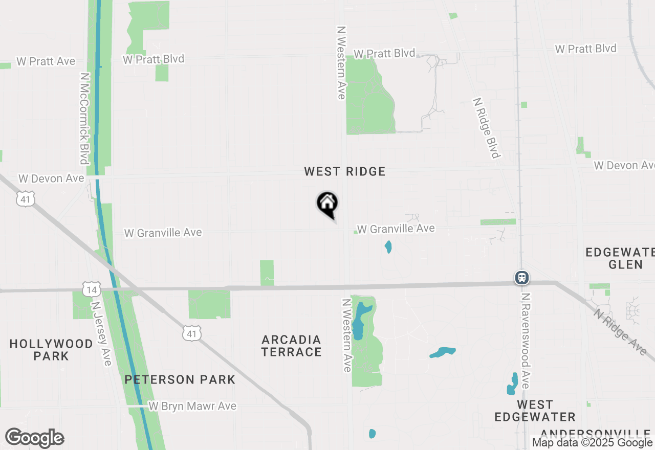 Map of 6208 N Artesian Avenue, Chicago, IL 60659