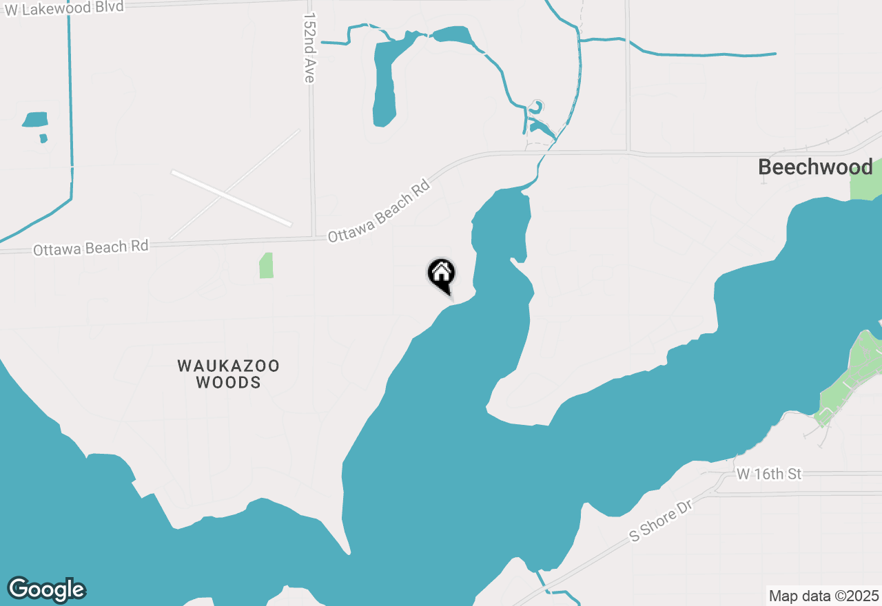 Map of 173 Oakwood Avenue, Holland, MI 49424