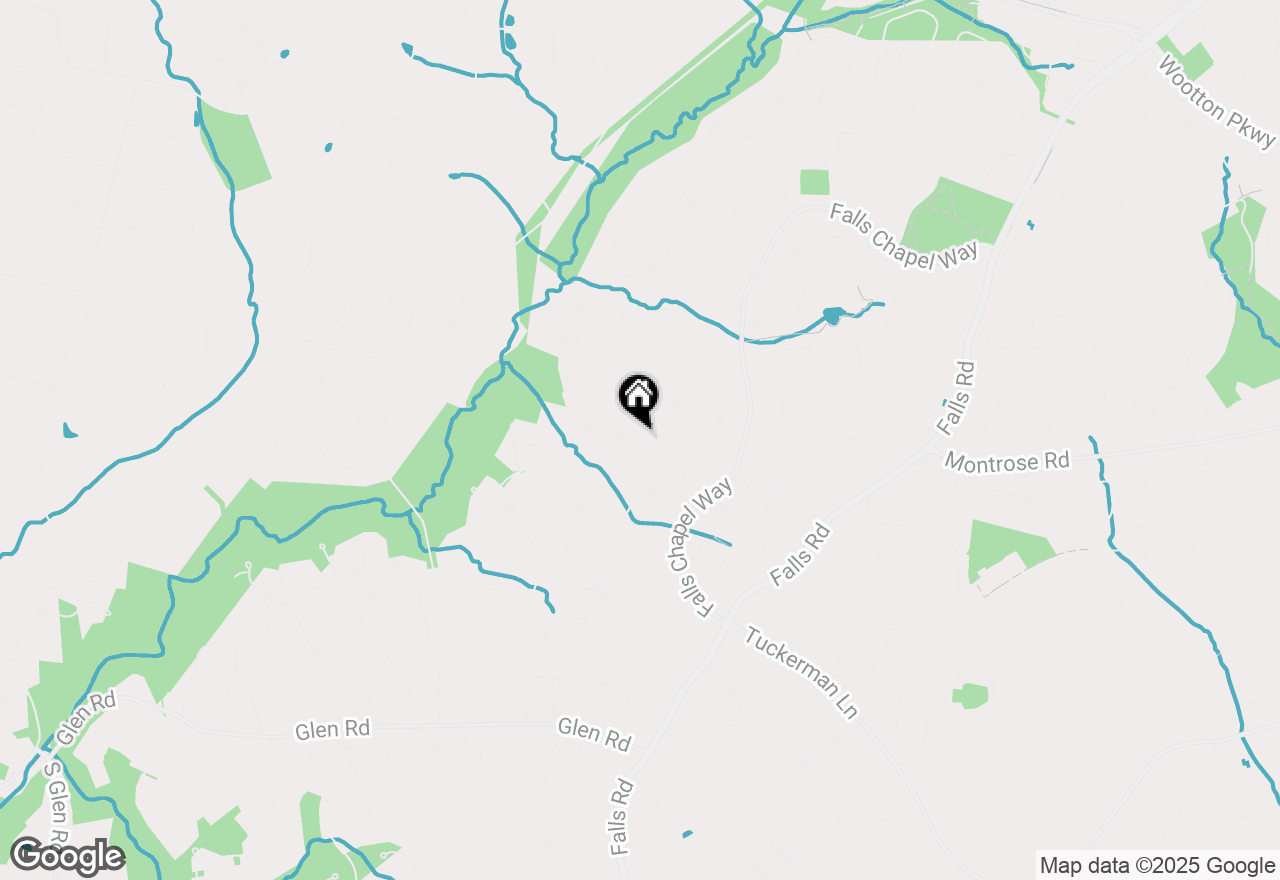 Map of 9323 Bentridge Avenue, Rockville, MD 20854