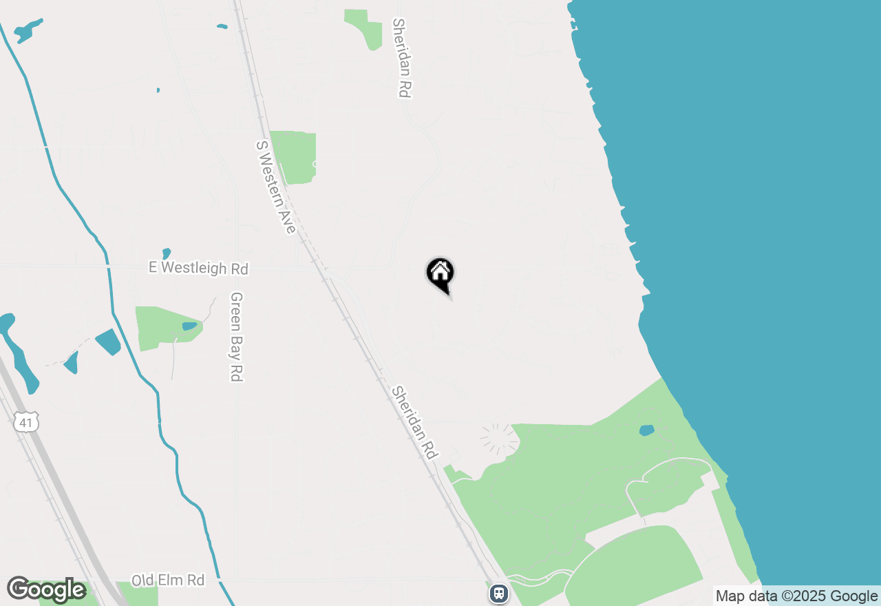 Map of 497 Douglas Drive, Lake Forest, IL 60045