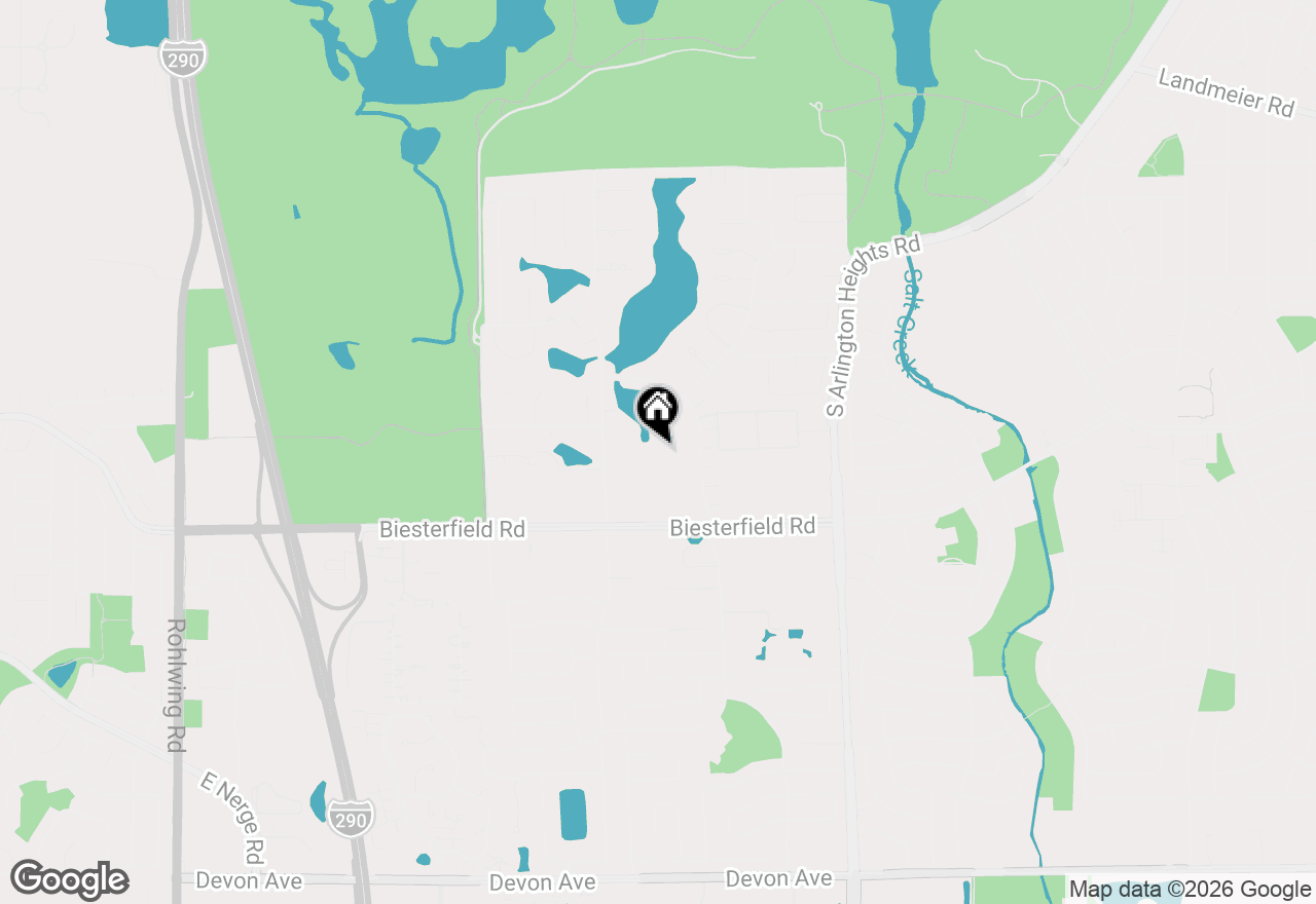 Map of 840 Wellington Avenue #218, Elk Grove Village, IL 60007
