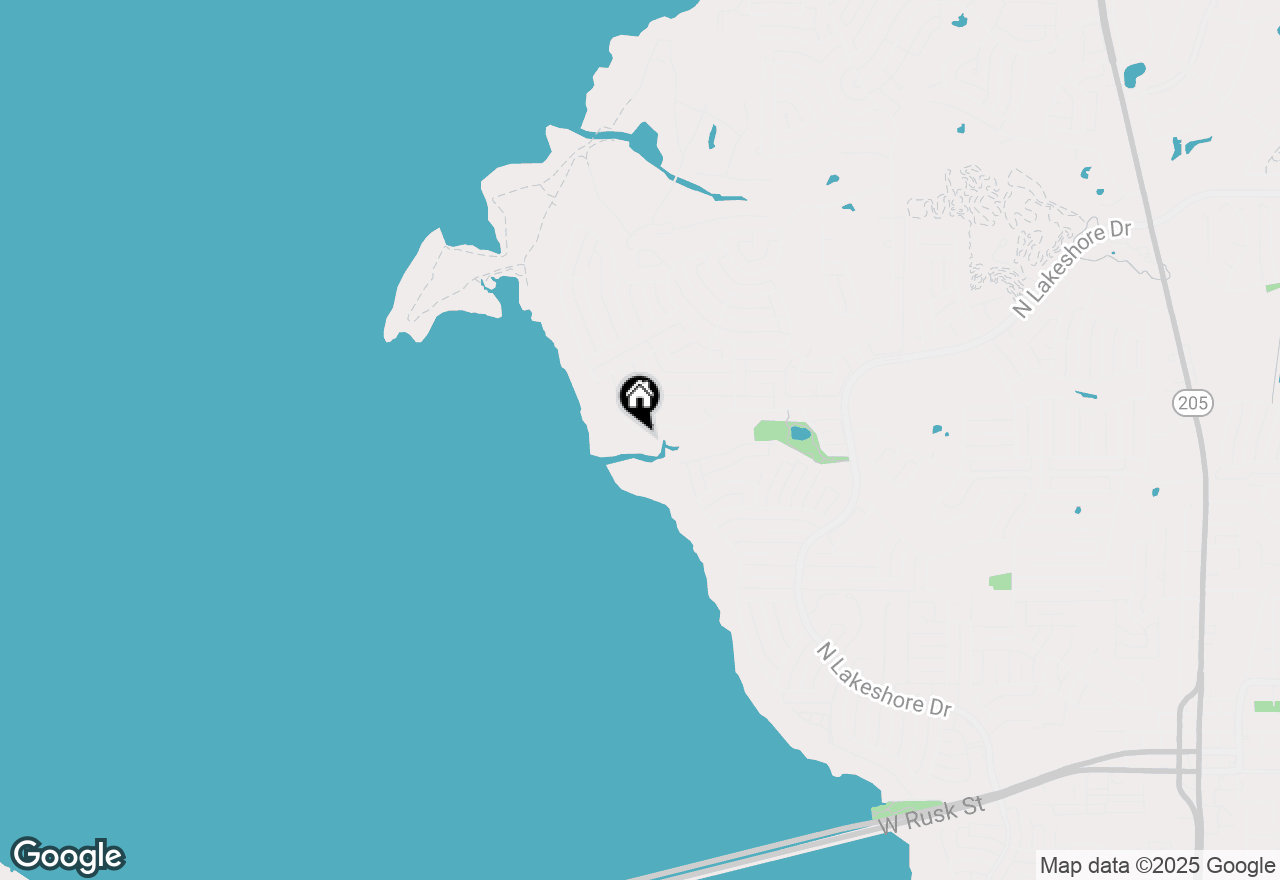 Map of 2375 Lake Forest Drive, Rockwall, TX 75087