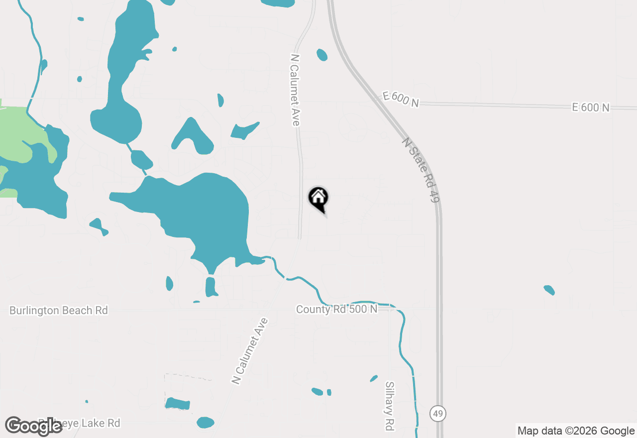 Map of 4805 Princess Drive, Valparaiso, IN 46383