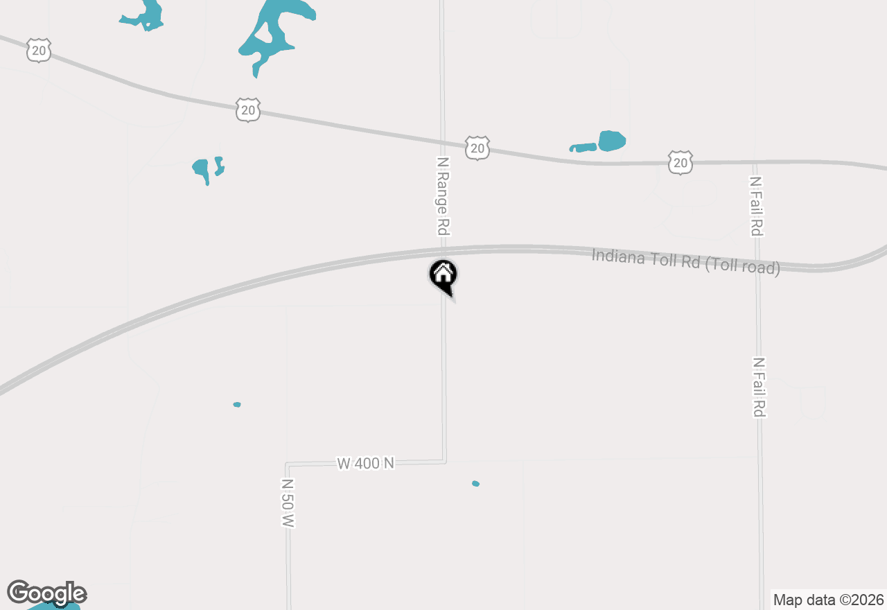 Map of 0 W 450 N, Michigan City, IN 46360