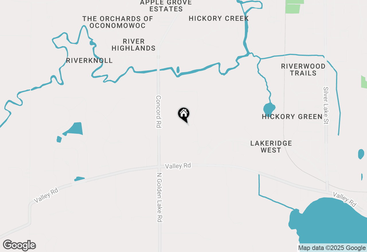 Map of 1120 Elderberry Rd, Oconomowoc, WI 53066