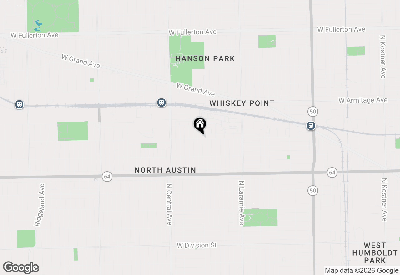 Map of 1801 N Lotus Street, Chicago, IL 60639
