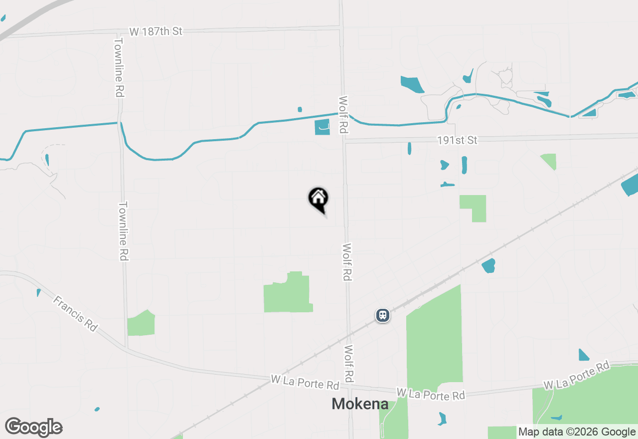 Map of 11300 194th Street, Mokena, IL 60448