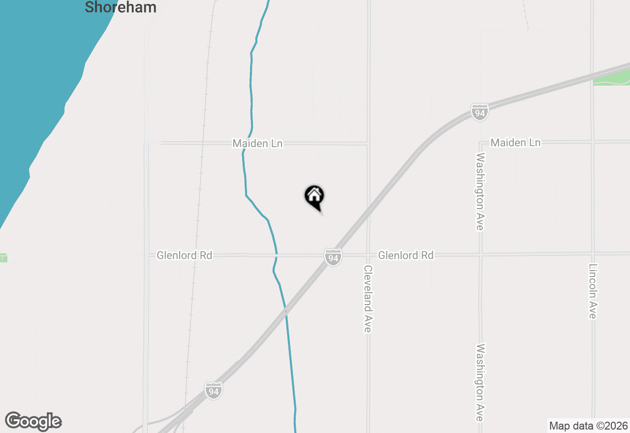 Map of 1874 Fox Prairie Road, St. Joseph, MI 49085