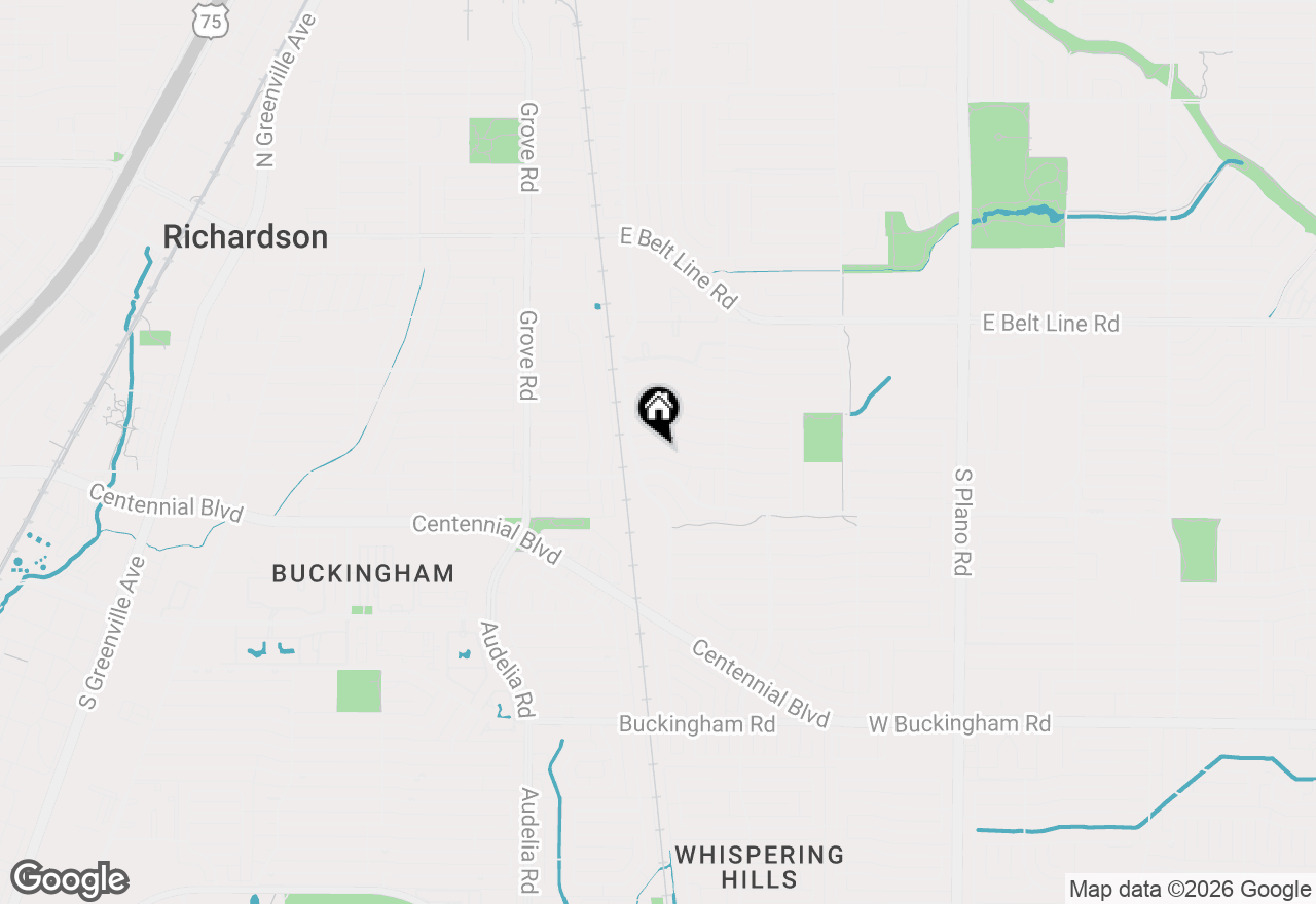 Map of 806 Morningstar Trail, Richardson, TX 75081