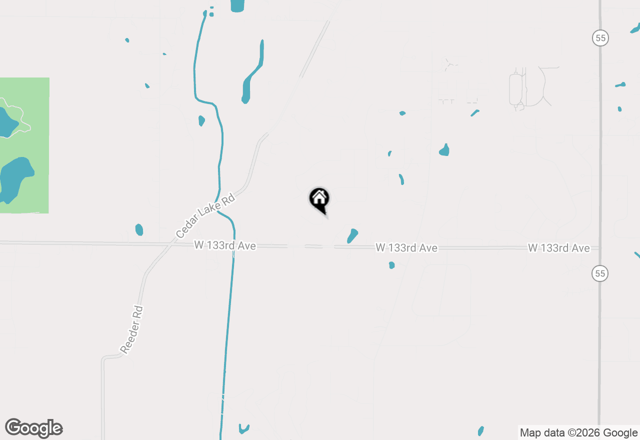 Map of 906 Theresa Drive, Crown Point, IN 46307
