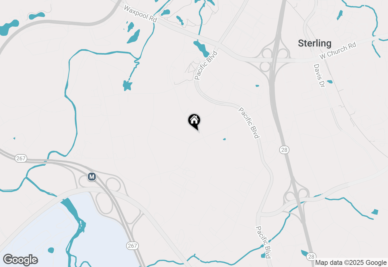 Map of 22375 Broderick Drive #165, Sterling, VA 20166