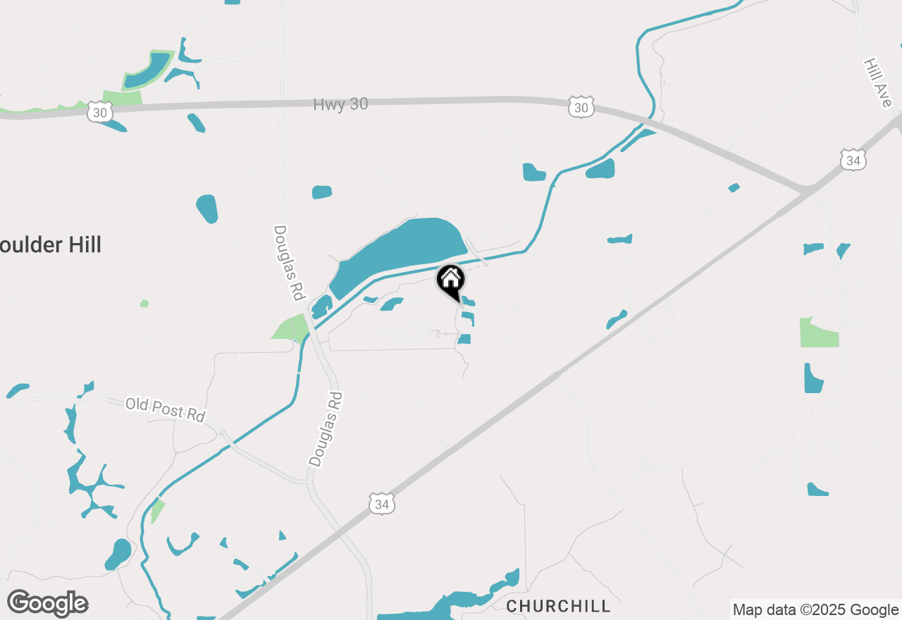 Map of 109 Springbrook Trail S, Oswego, IL 60543