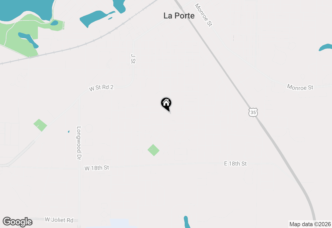 Map of 506 W 11th Street, La Porte, IN 46350