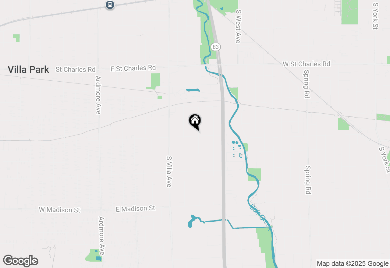 Map of 530 E Highland Avenue #A2, Villa Park, IL 60181