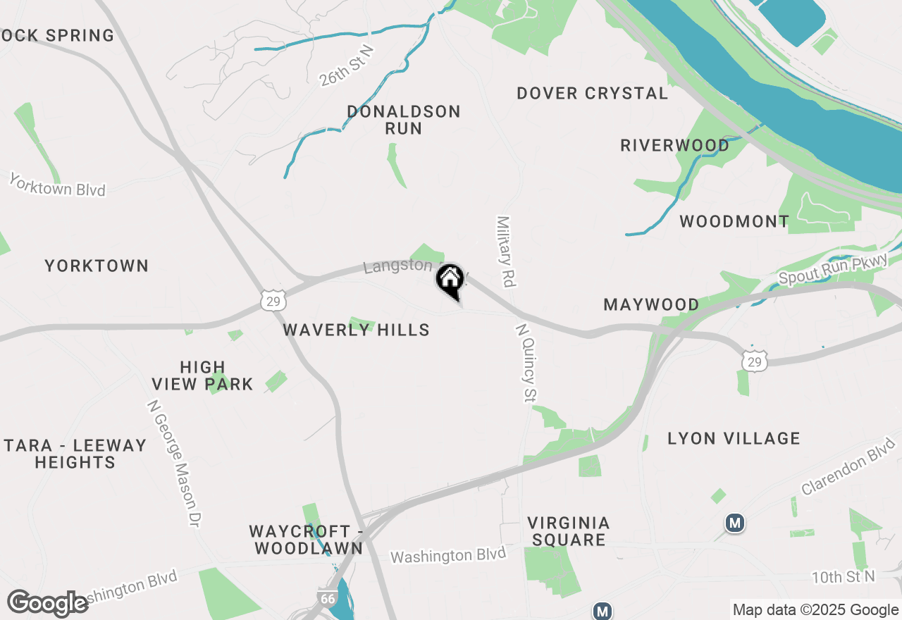 Map of 4201 Cherry Hill Road #106, Arlington, VA 22207