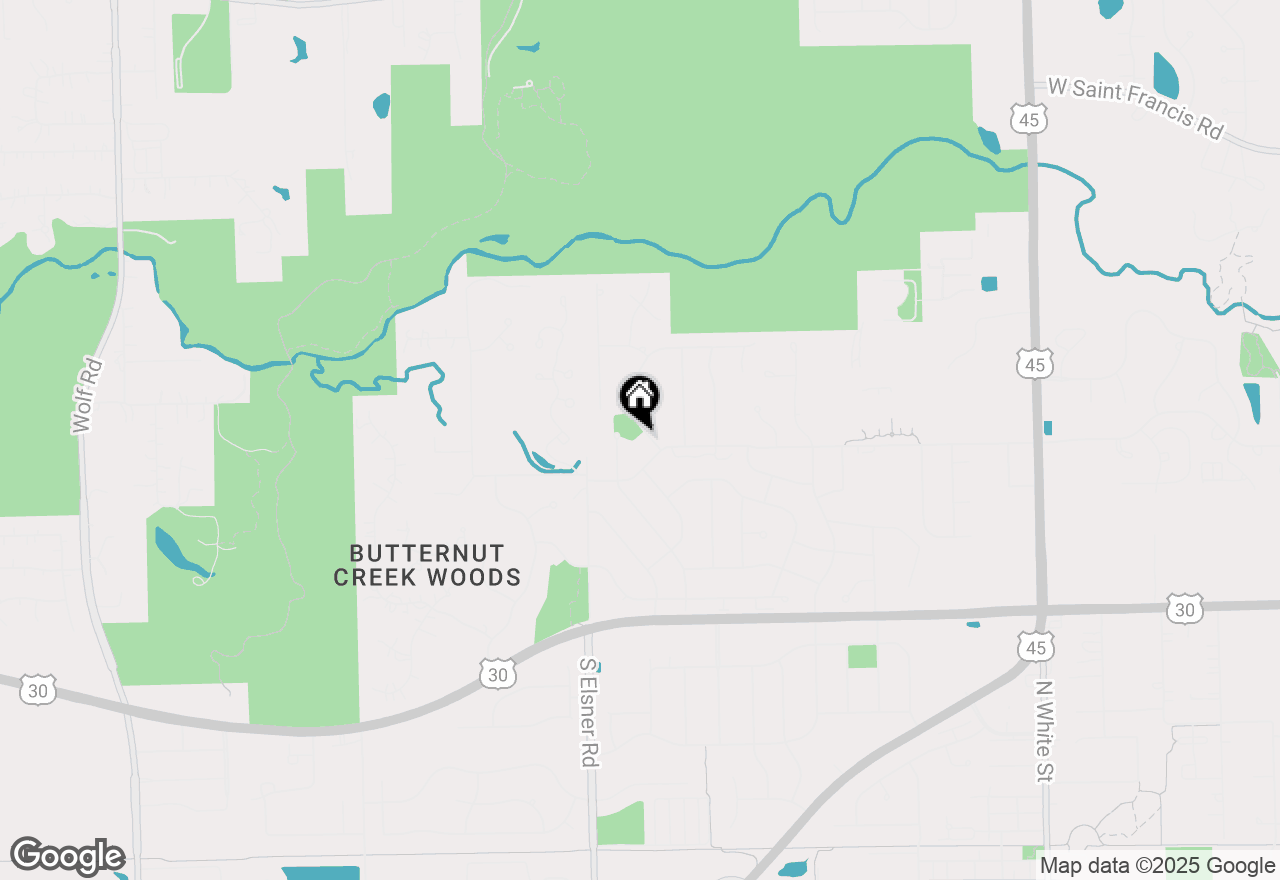 Map of 716 Tanglewood Lane, Frankfort, IL 60423