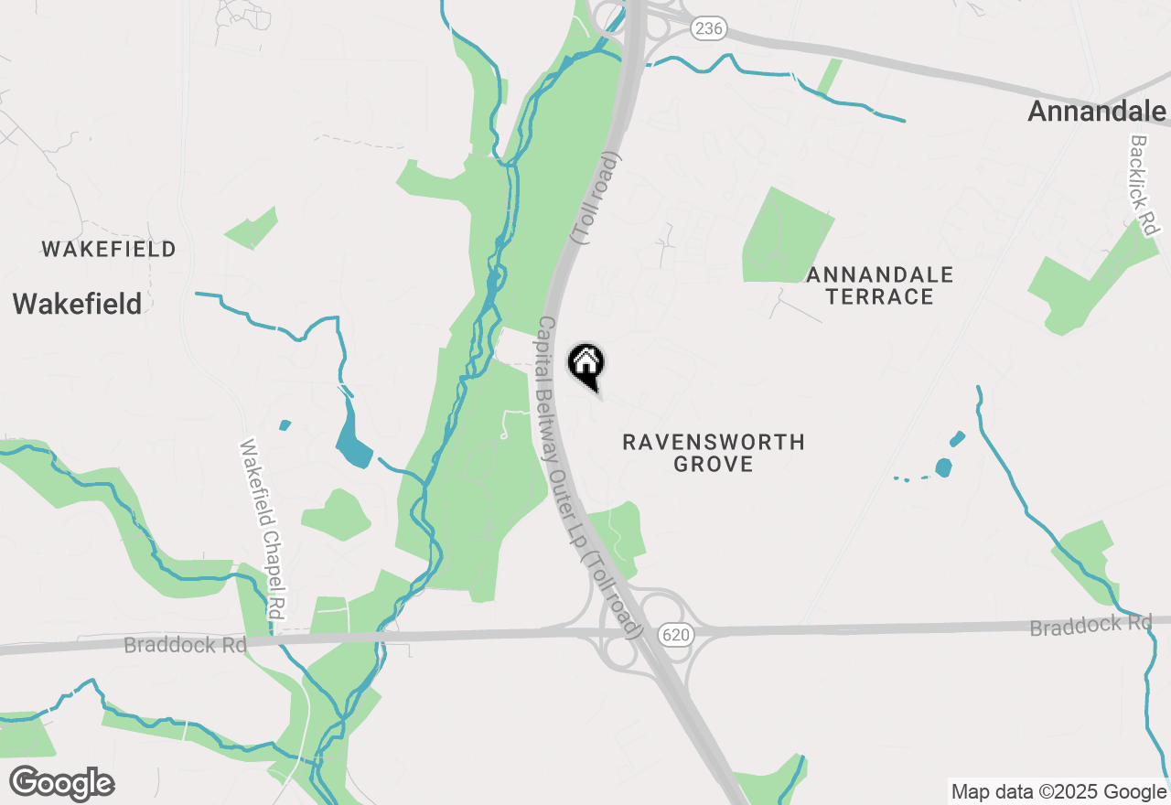 Map of 4914 Herkimer Street, Annandale, VA 22003