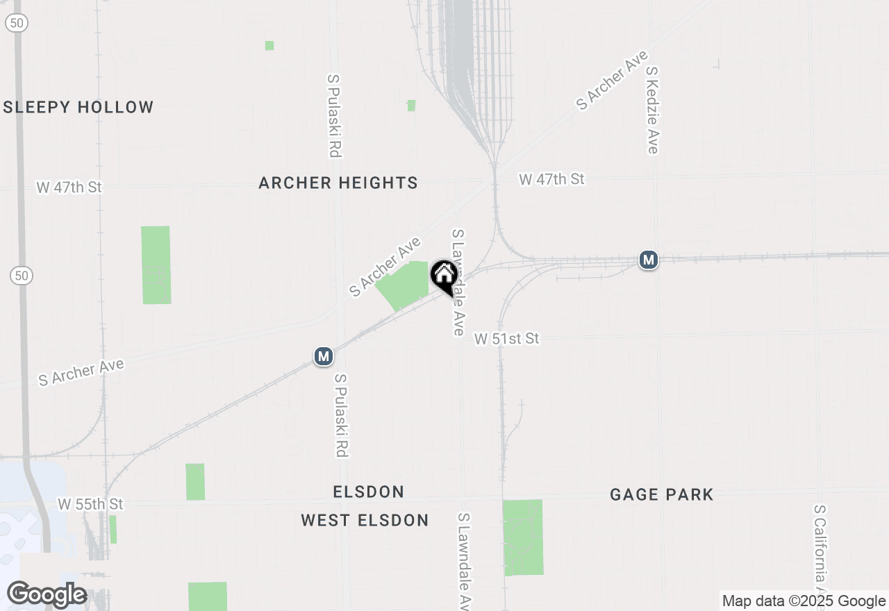 Map of 5005 S Ridgeway Avenue, Chicago, IL 60632