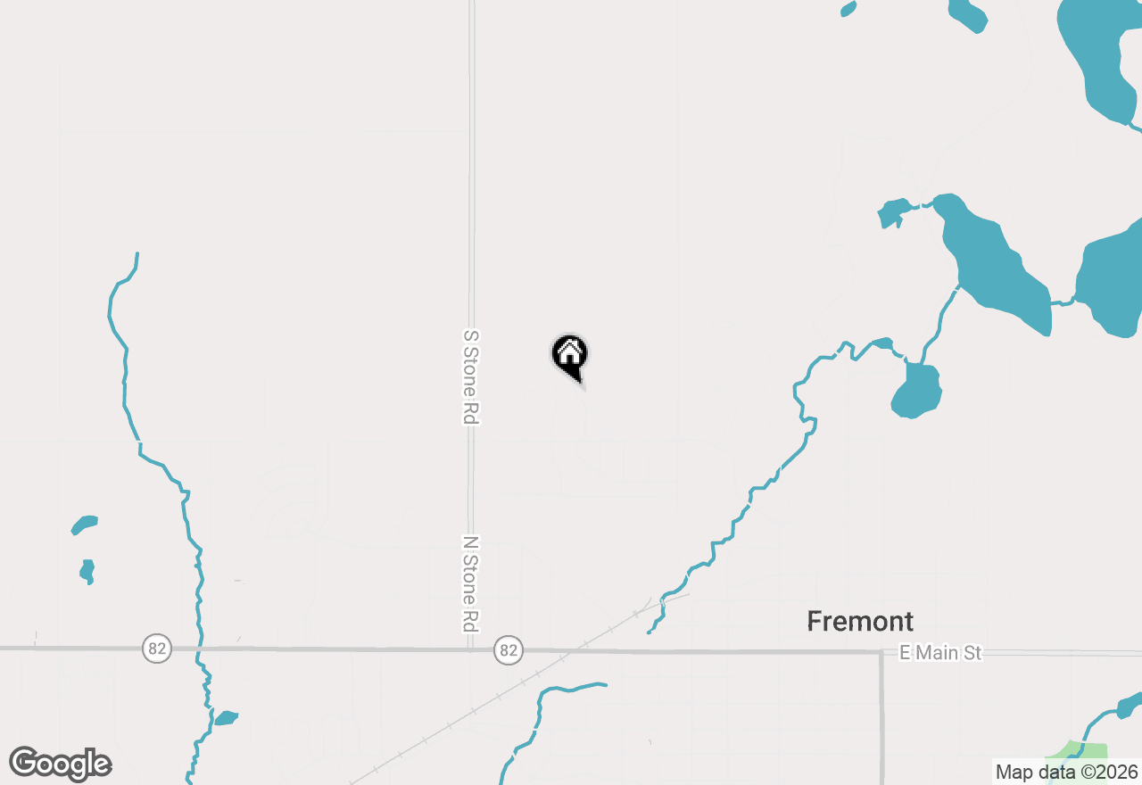 Map of 853 N Michigan Avenue, Fremont, MI 49412