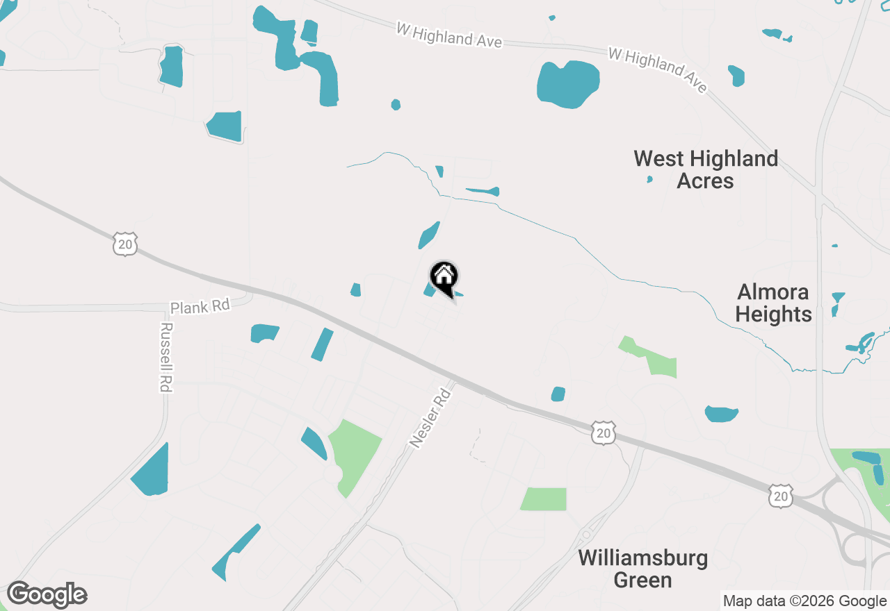 Map of 3381 Cameron Drive, Elgin, IL 60124