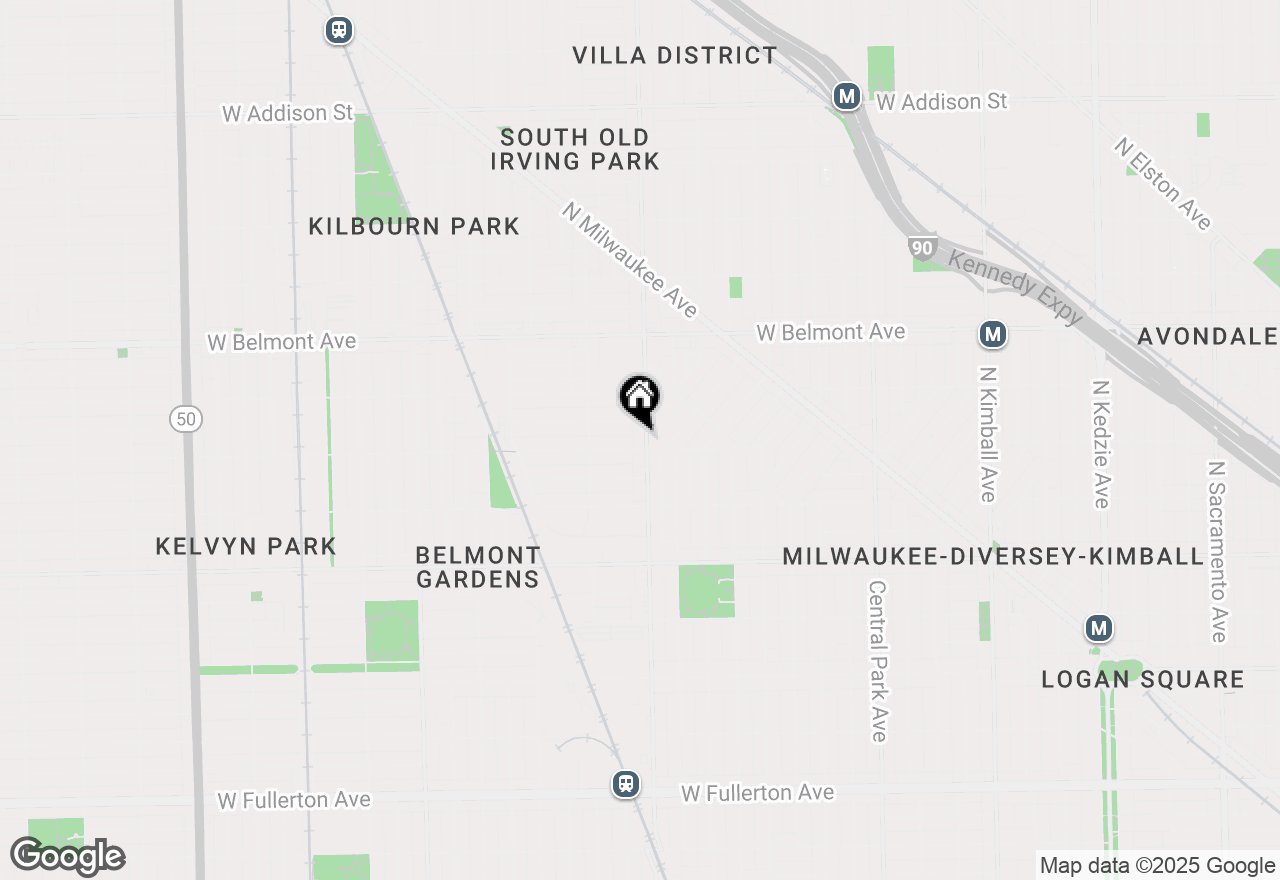 Map of 3006 N Pulaski Road, Chicago, IL 60641