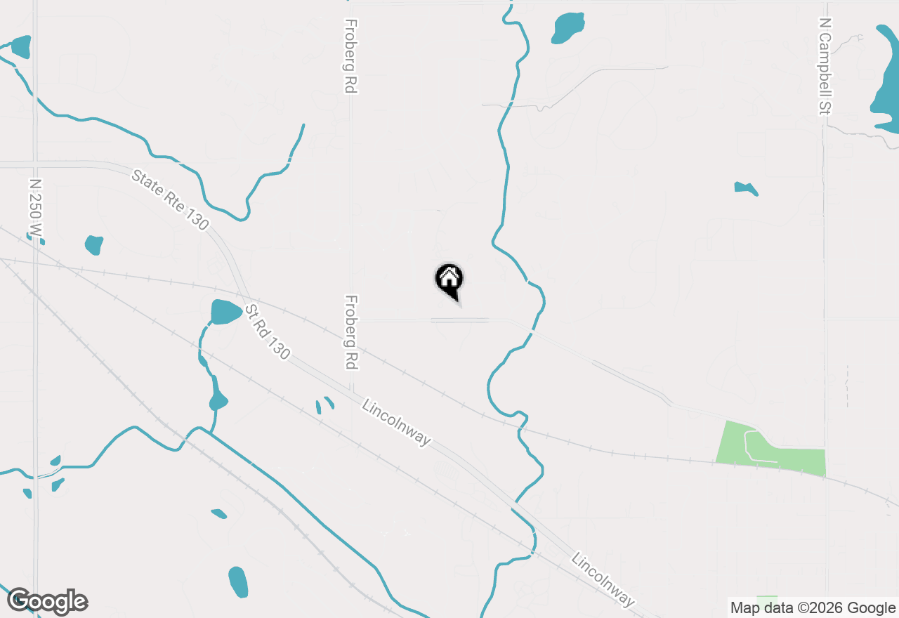 Map of 2257 Marrell Hill Road, Valparaiso, IN 46385