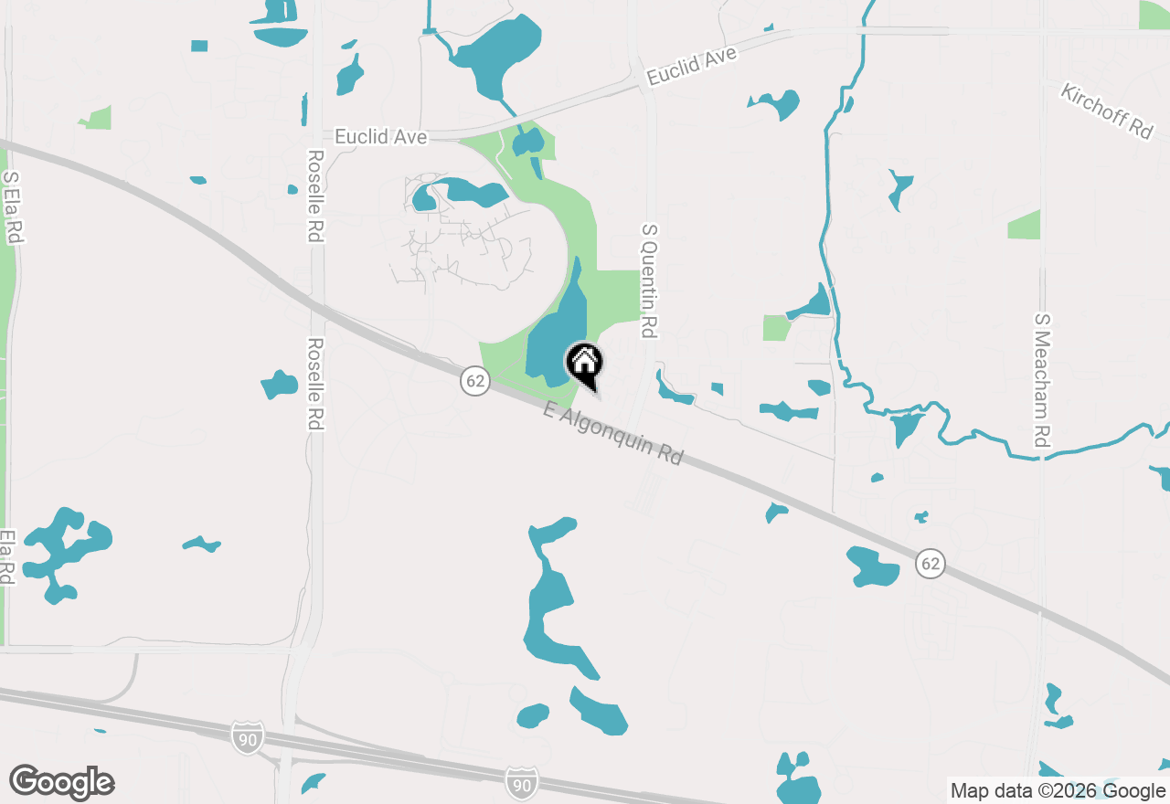 Map of 522 E Algonquin Road #201, Schaumburg, IL 60173