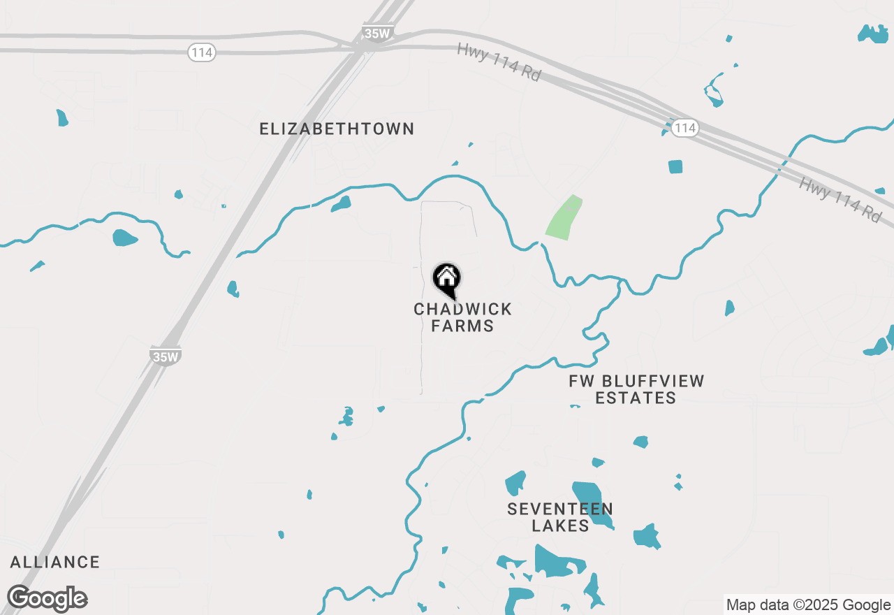 Map of 15521 Landing Creek Lane, Fort Worth, TX 76262