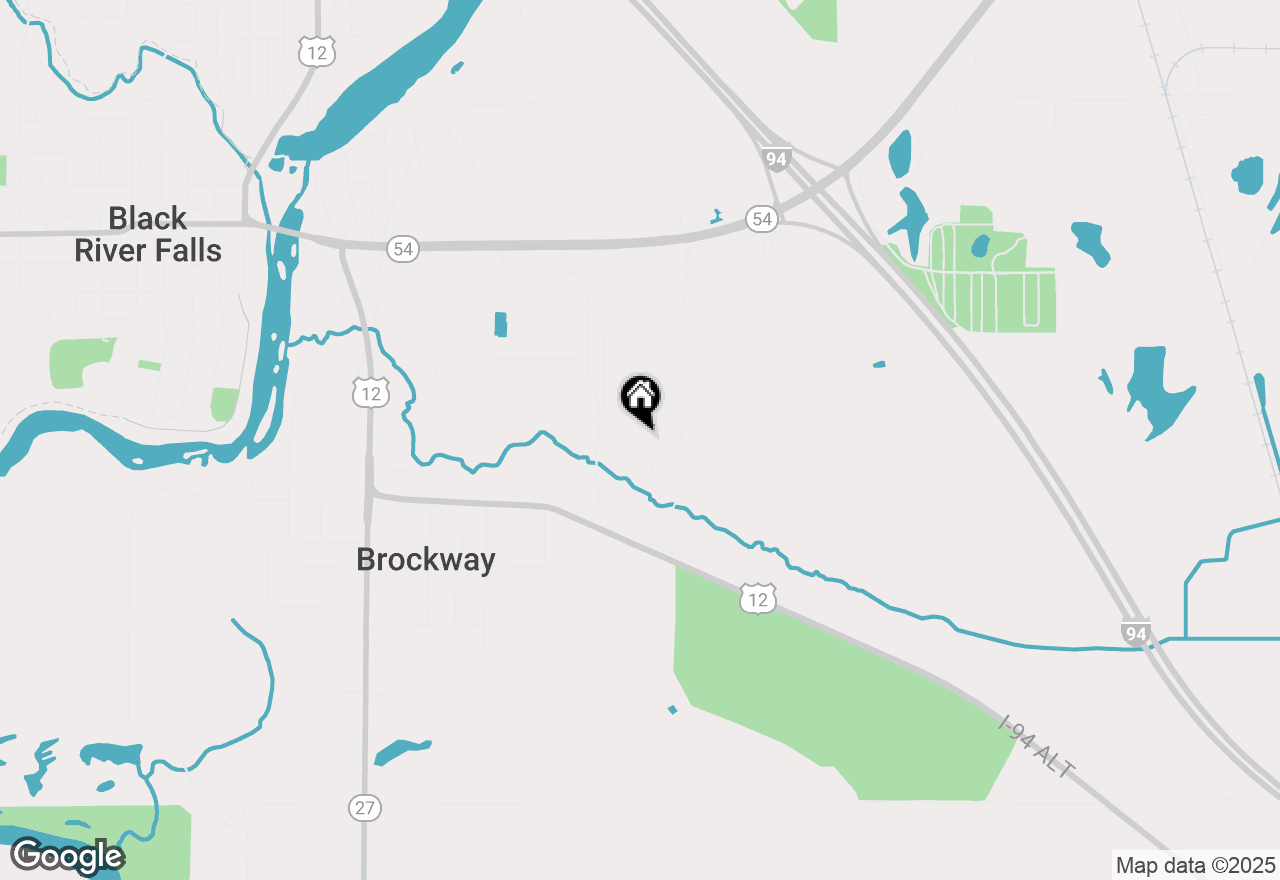 Map of 209 S Red Pine Trl, Black River Falls, WI 54615