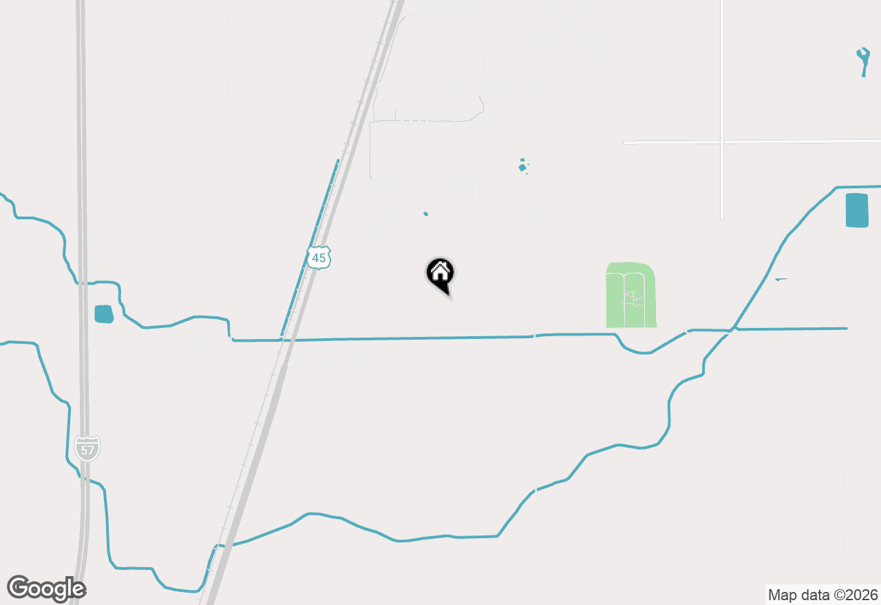 Map of 1520 S Pointe Drive, Rantoul, IL 61866