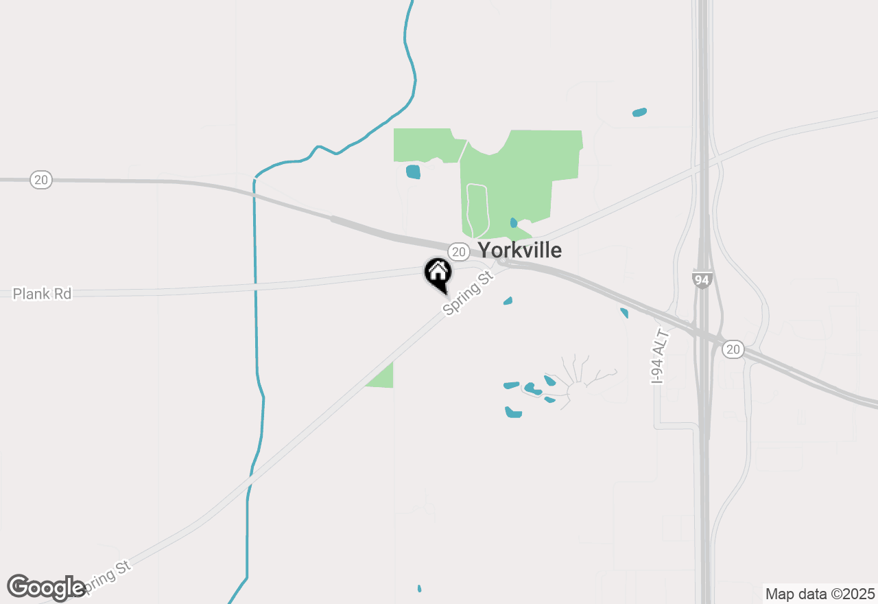 Map of 14806 Spring St, Union Grove, WI 53182