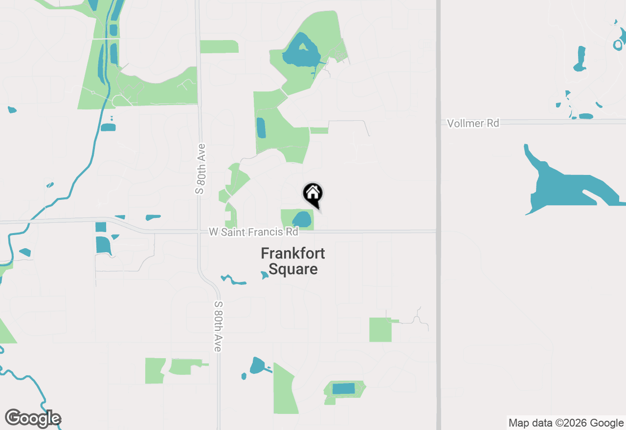 Map of 20224 S Frankfort Square Road #D, Frankfort, IL 60423