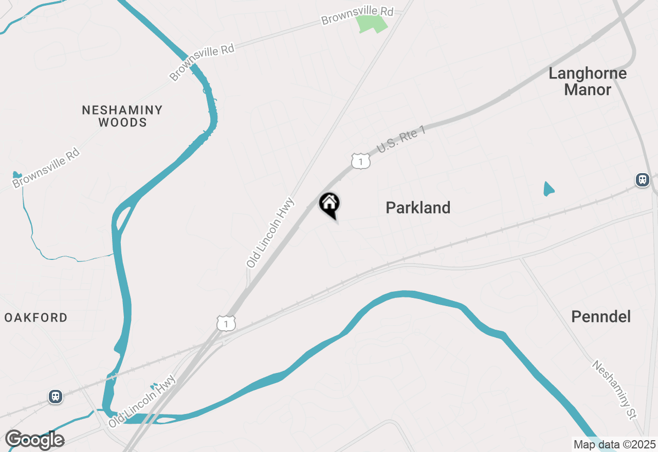 Map of 1656 Highland Avenue, Langhorne, PA 19047