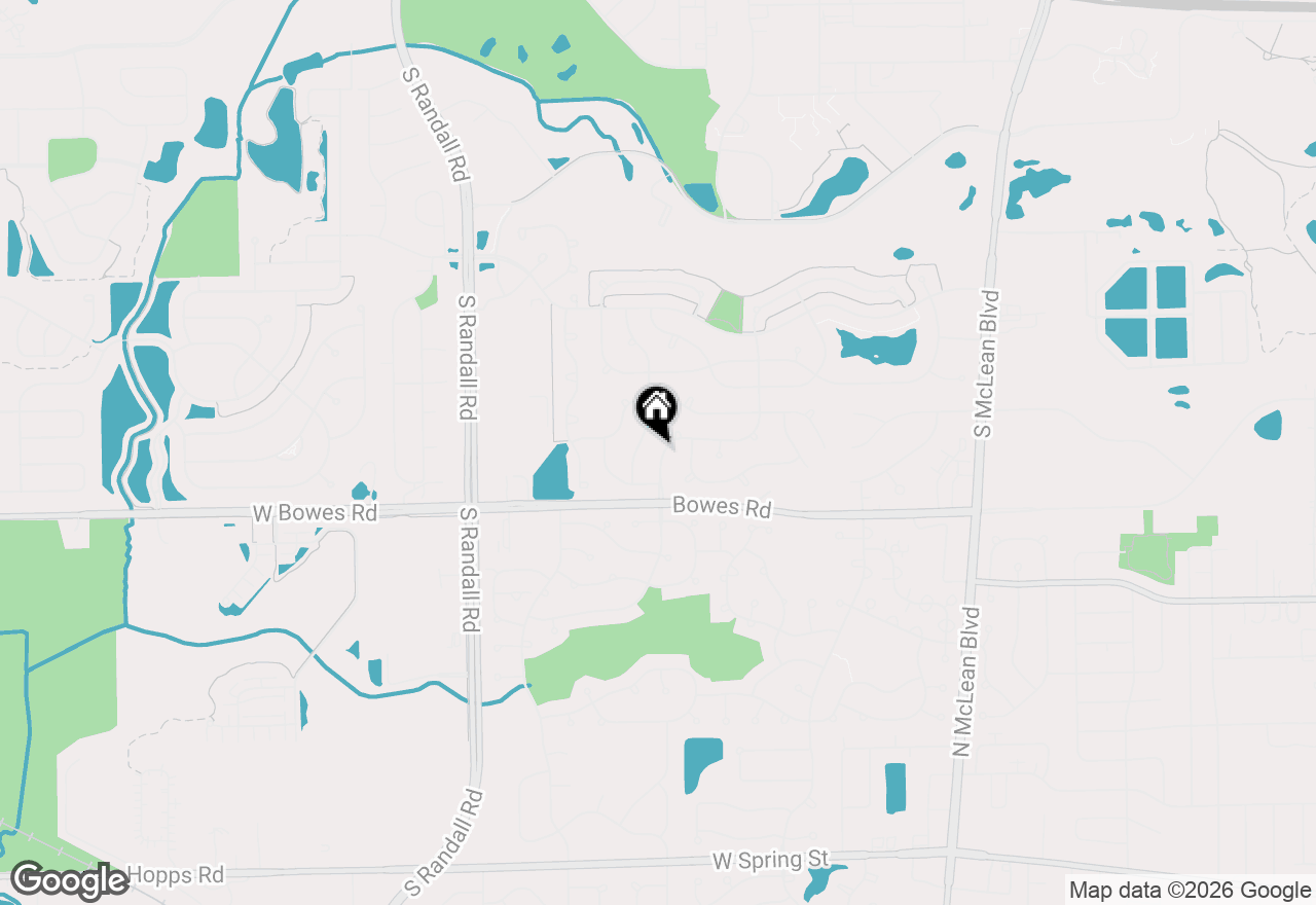 Map of 974 Annandale Drive, Elgin, IL 60123