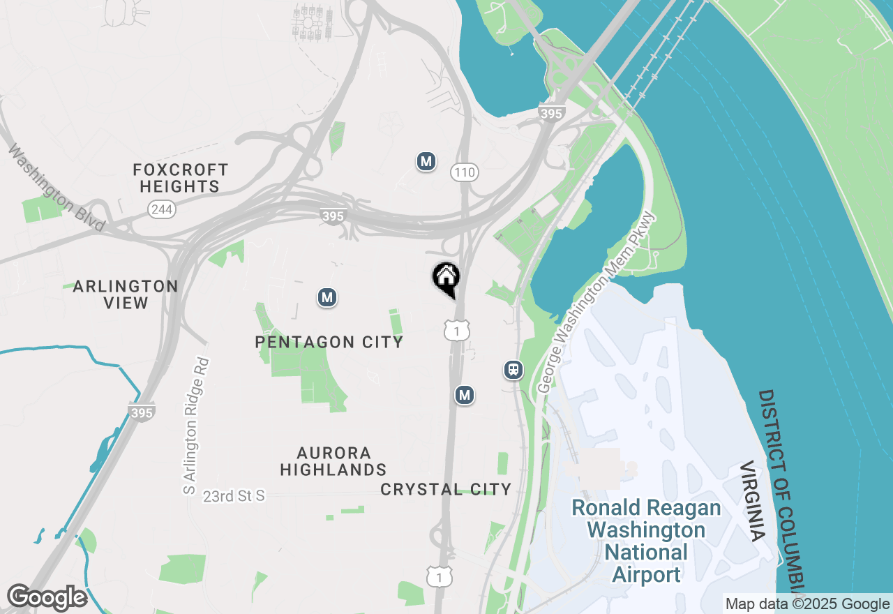 Map of 1211 S Eads Street #903, Arlington, VA 22202