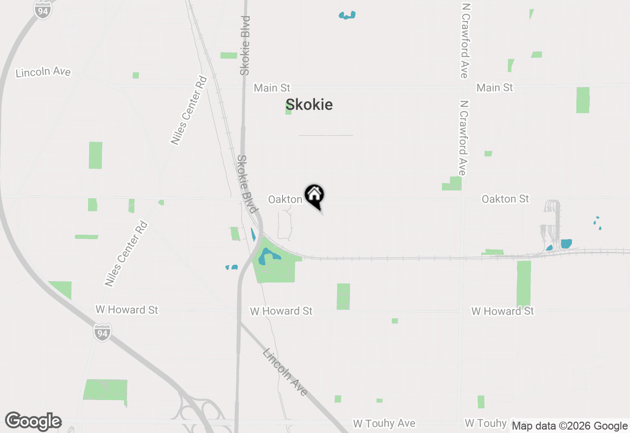 Map of 7923 Kolmar Avenue, Skokie, IL 60076