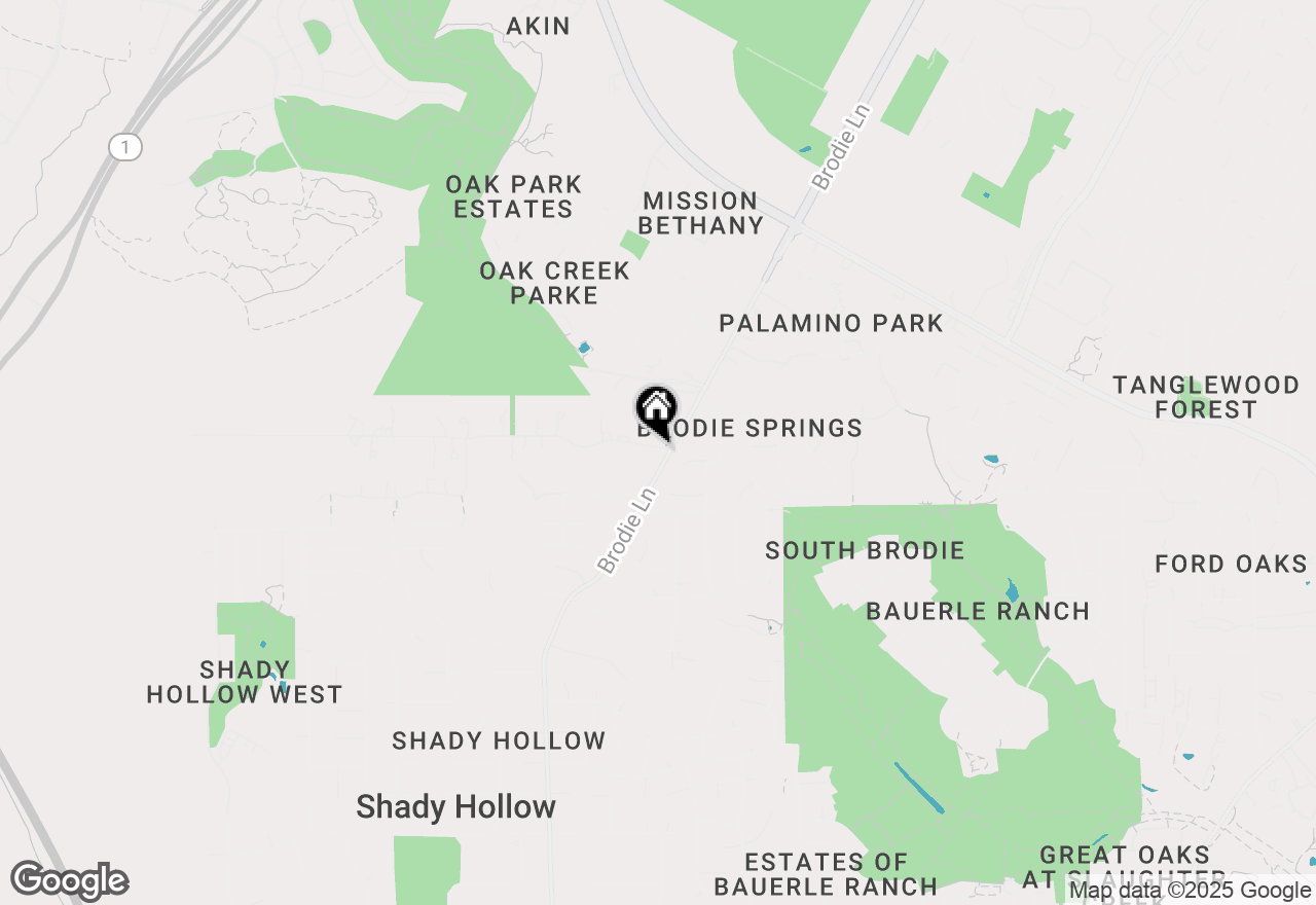 Map of 3511 Wyldwood Rd, Austin, TX 78739