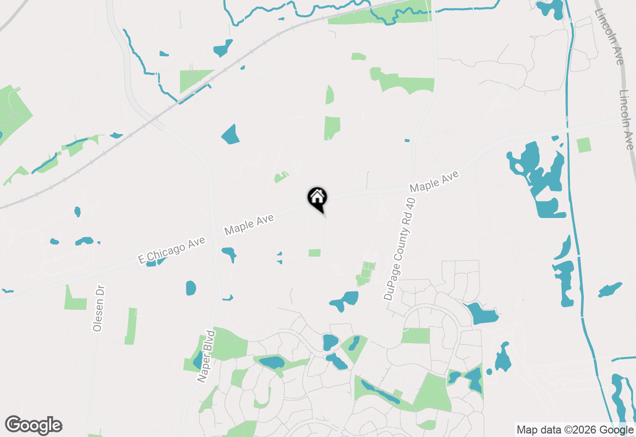 Map of 5734 Oak Ridge Way #-45, Lisle, IL 60532