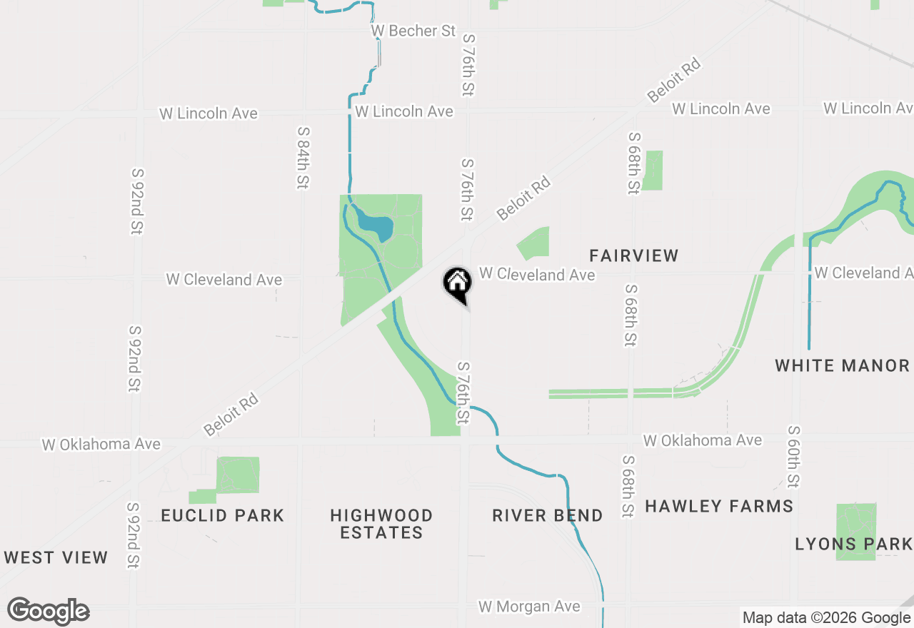 Map of 2781 S 76th St, West Allis, WI 53219