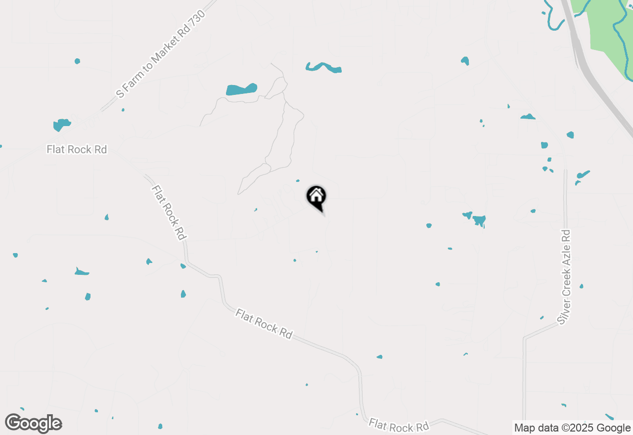 Map of 348 Baughman Hill Road, Azle, TX 76020